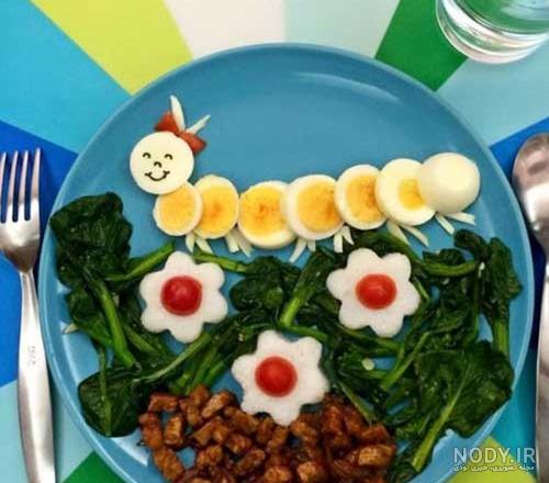 ایده های جالب برای تزیین صبحانه کودکان - ژولی پولی