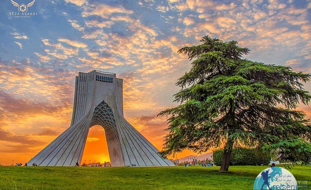 برج آزادی تهران | معرفی کامل، آدرس + عکس و هزینه بازدید