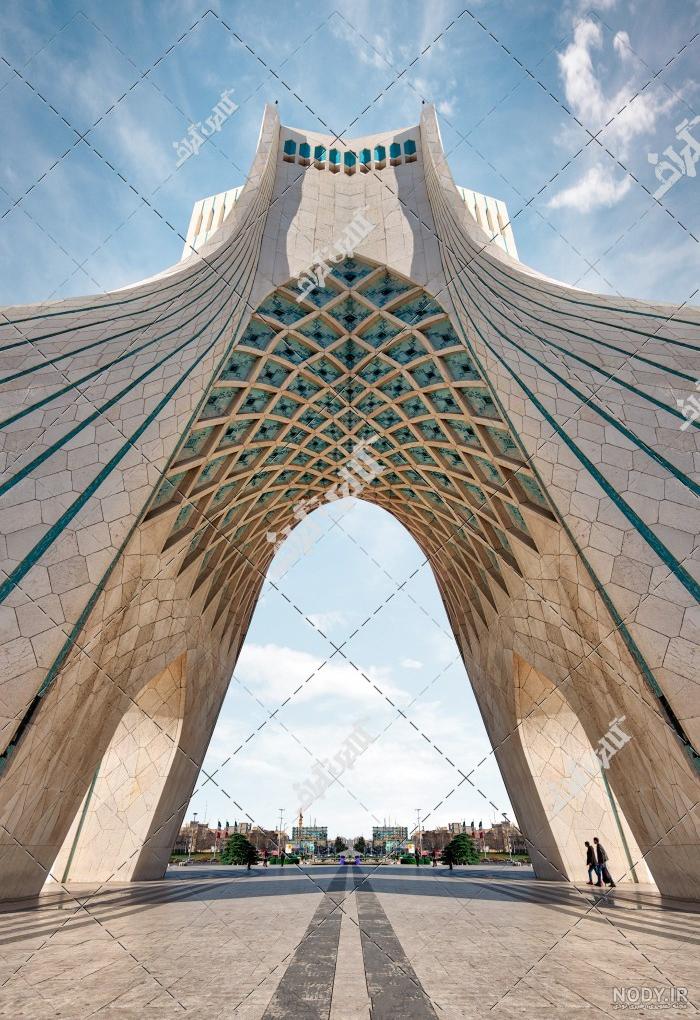تهران ایران ژانویه 5 2017 برج آزادی برج آزادی که قبلا به عنوان برج ...