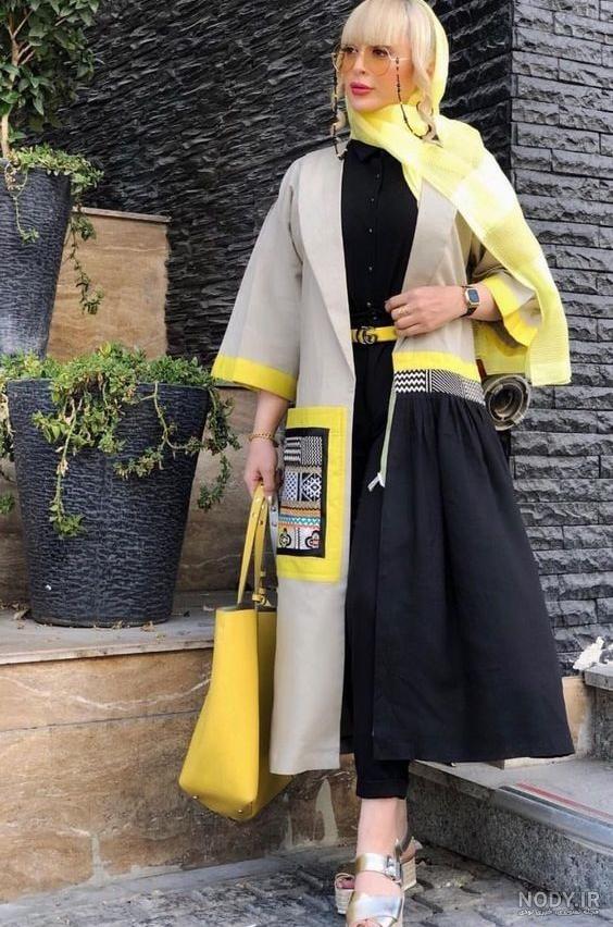جدیدترین مدل مانتو کوتاه سال ۱۴۰۰ ۱۴۰۰ - عکس نودی