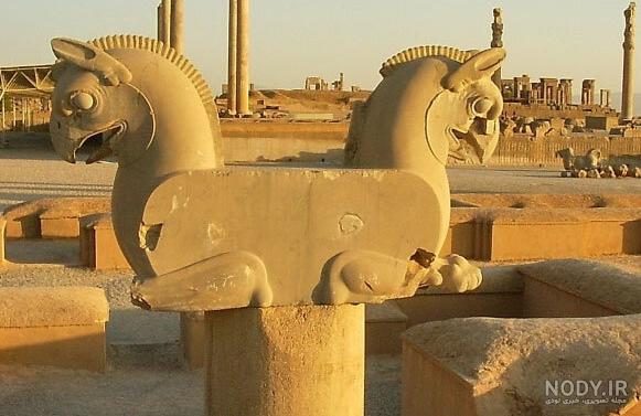 دروازه ملل , پلکان ورودی تخت جمشید - همراه من به تماشای ایران بیا