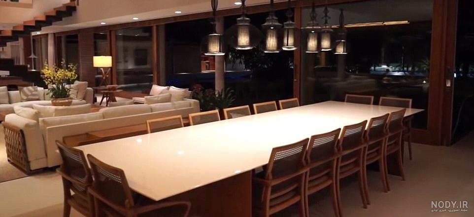 عمارت نیمار | تصاویر عمارت لوکس نیمار در برزیل