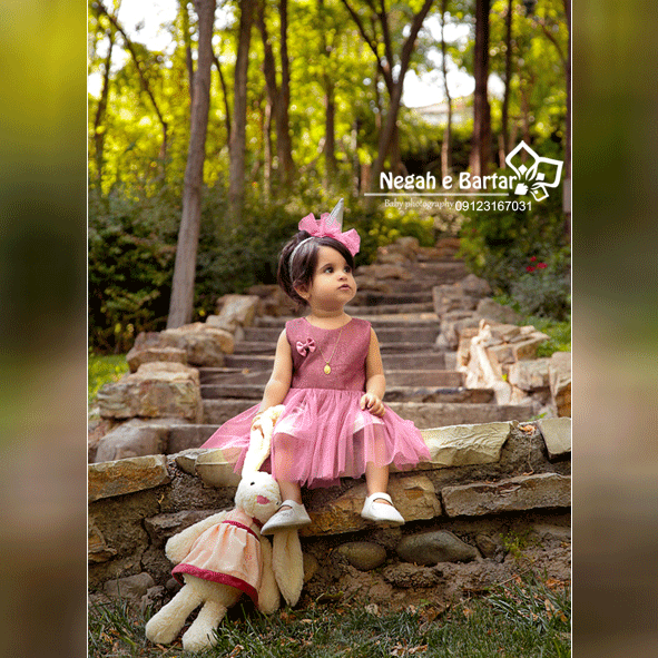 عکس تولد فضای باز بچه