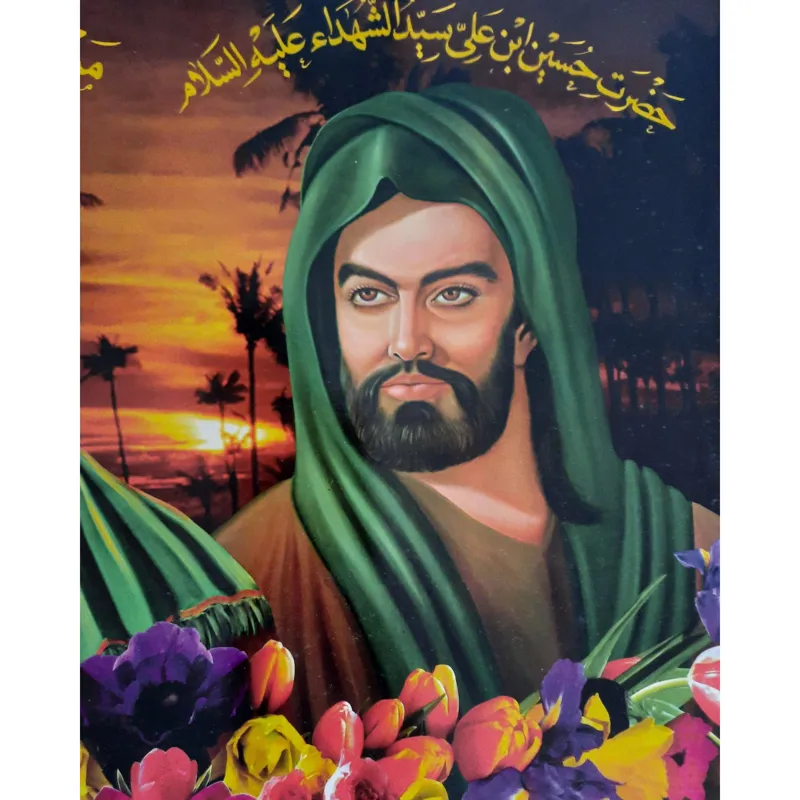 عکس حضرت علی و امام حسین