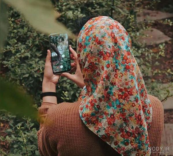 عکس دختر با حجاب خوشگل برای پروفایل غمگین