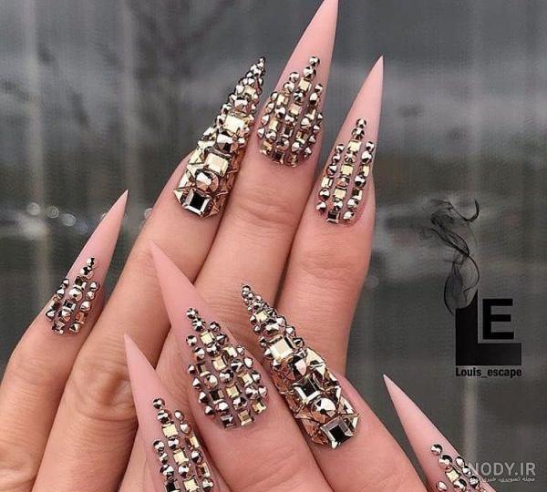 عکس طرح ناخن برای عروس