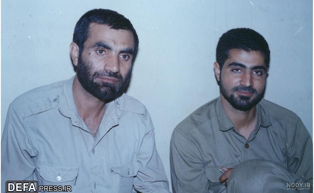 عکس قدیمی کمتر دیده شده از رهبر معظم انقلاب و حاج قاسم