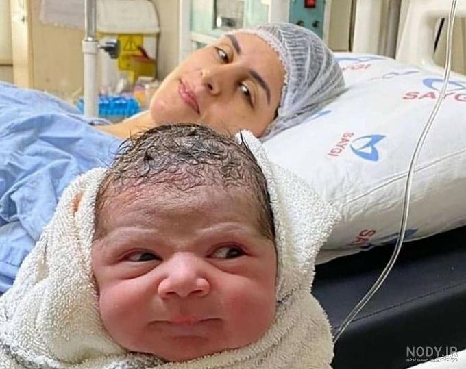 عکس نوزاد ایرانی پسر