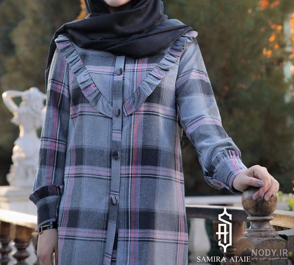 مدل تونیک جدید و بلند ابروبادی برای افراد چاق و شکم دار