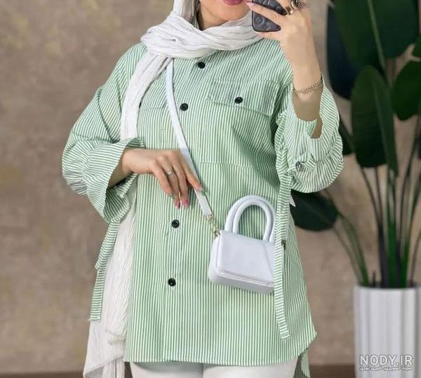 مدل تونیک شیک و باکلاس خانگی + مدل تونیک شیک دخترانه