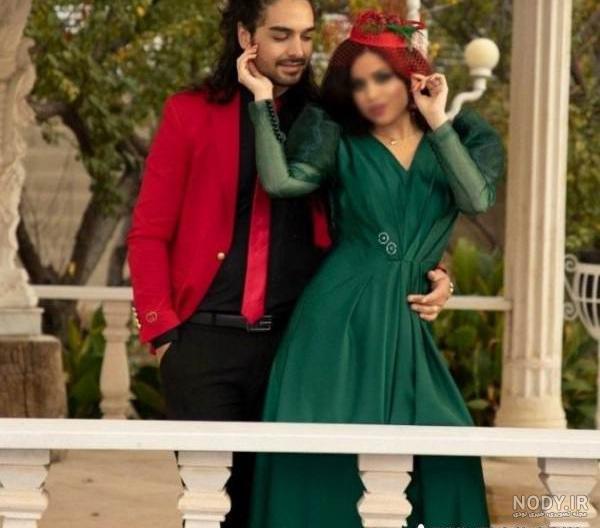 ژست عکس شب یلدا عاشقانه