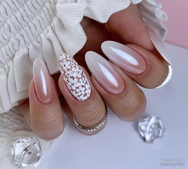 ۵۰ مدل طراحی ناخن عروس ۲۰۱۹ ایرانی فوق العاده شیک و لاکچری + عکس