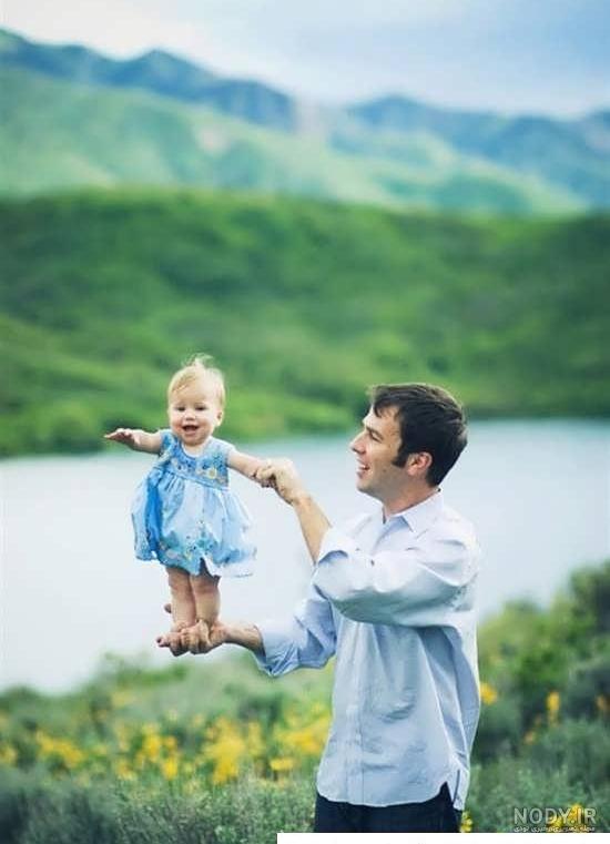 عکس پروفایل پدر دختری