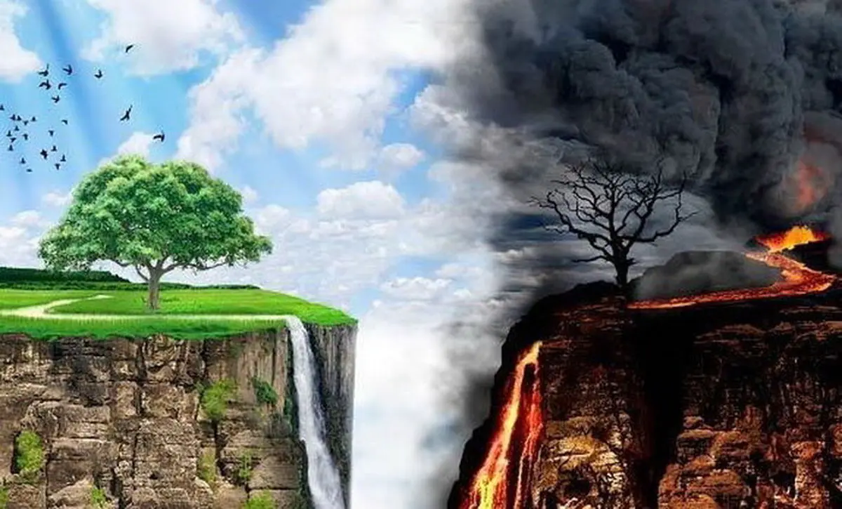 عکس جهنم و بهشت واقعی