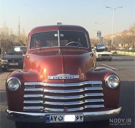 عکس داخل ماشین شورلت قدیمی عکس داخل ماشین شورلت قدیمی