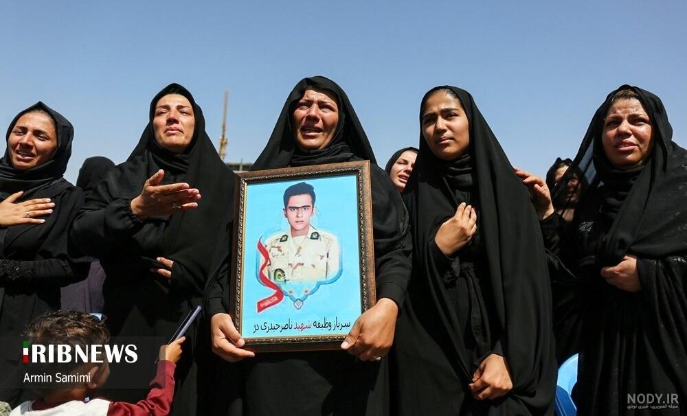 عکس مادر شهید ناصر حیدری دژ عکس مادر شهید ناصر حیدری دژ