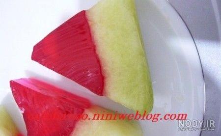 عکس ژله با طالبی