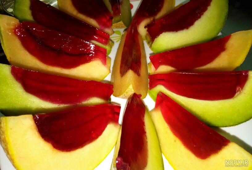عکس ژله در طالبی