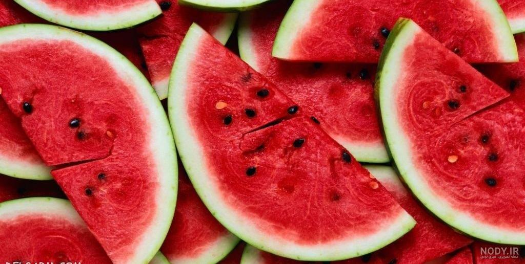 وکتور بک گراند قرمز با طرح هندوانه مناسب یلدا 1 | وکتورلو