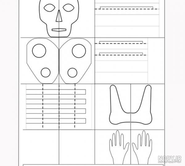 اسکلت کاغذی)Paper Skeleton