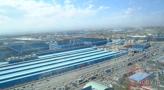 بایگانی‌های عکس هوایی از پارکینگ ایران خودرو - کامل (مولیزی)