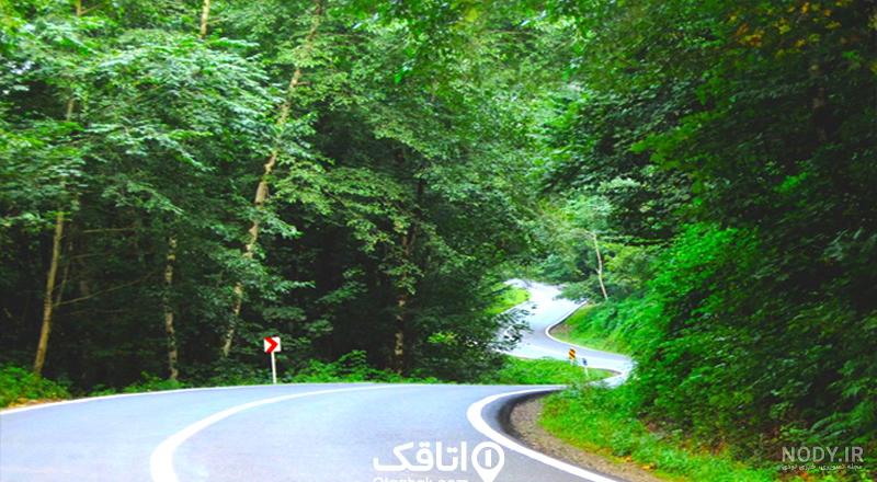 جاده چالوس 75 سال قبل + عکس