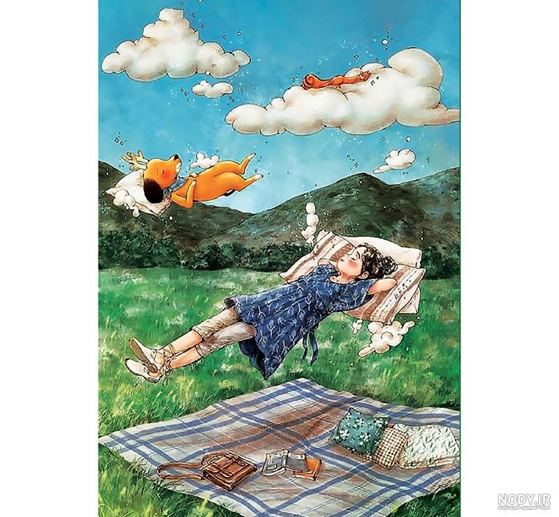 دختر جنگلی نقاشی دیجیتال 1533635