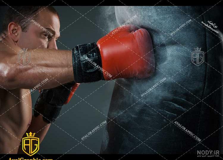 دستکش انگشتی بوکس؛ چرم درجه یک 3 نوع کیسه ای اسپارینگ مسابقه دارای ...