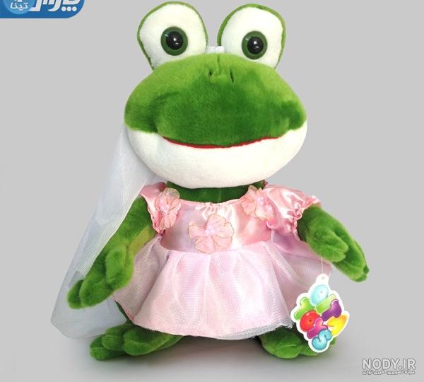 عروسک قورباغه تاج دار - فروشگاه رنگین کمان 🌈 Ranginkaman.shop