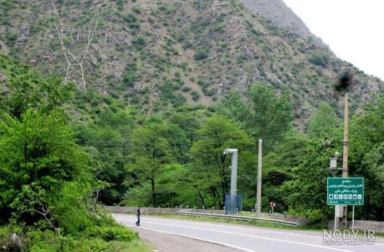 عکس جاده چالوس پل زنگوله