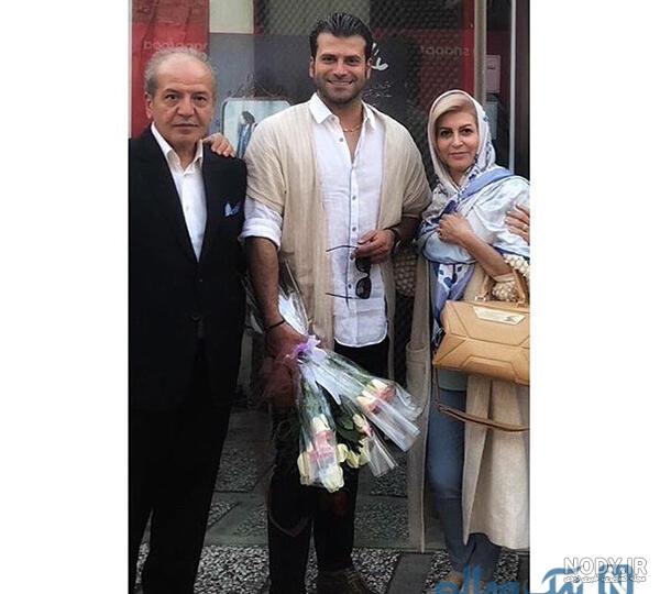 عکس جواد جوادی با همسرش - عکس نودی