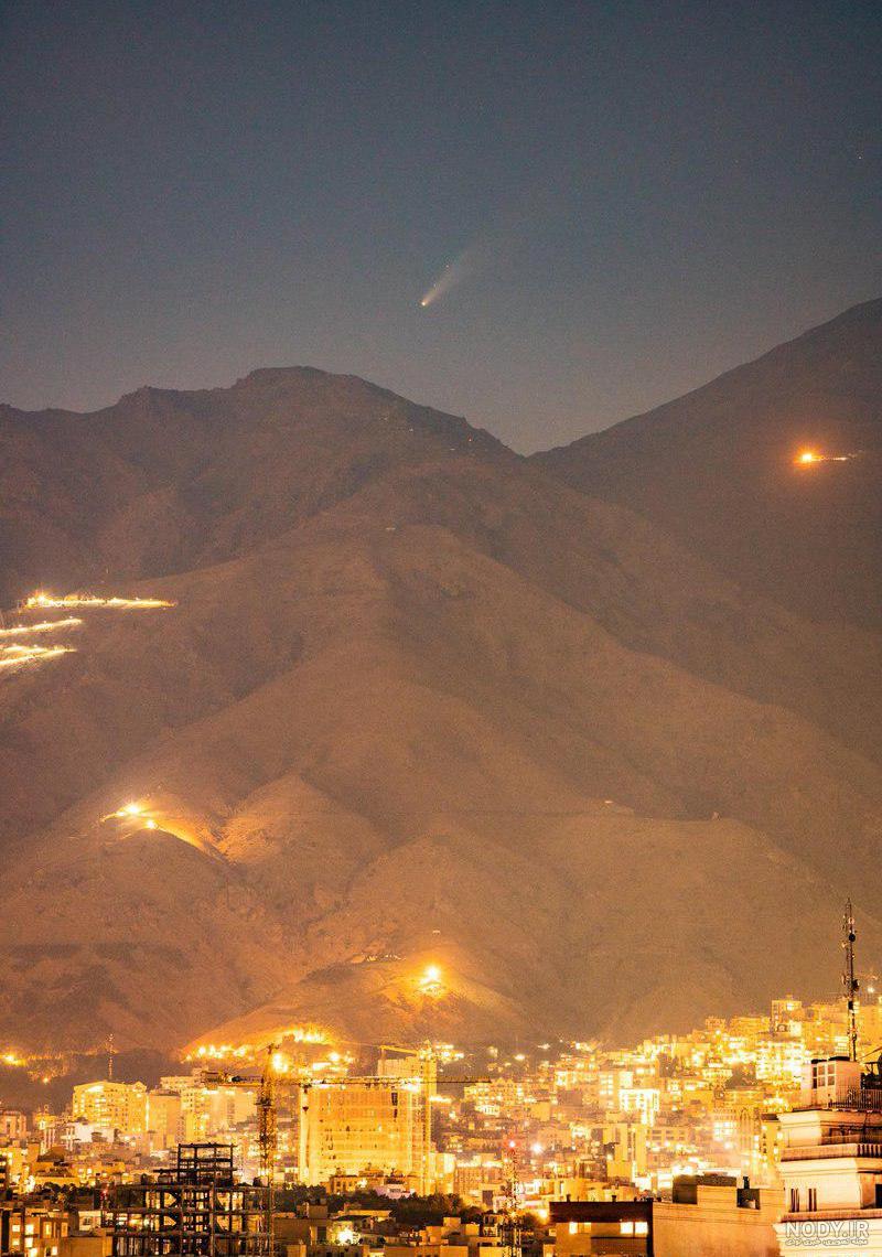 عکس ستاره دنباله دار واقعی