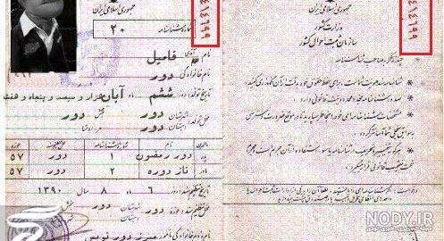 عکس صفحه اول شناسنامه خالی ️ [ بهترین تصاویر ]