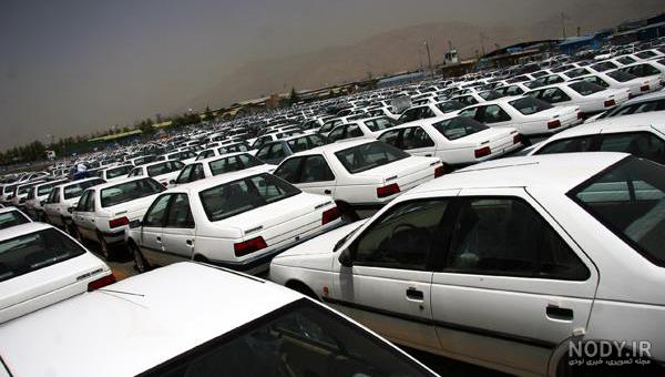 عکس هوایی پارکینگ ایران خودرو