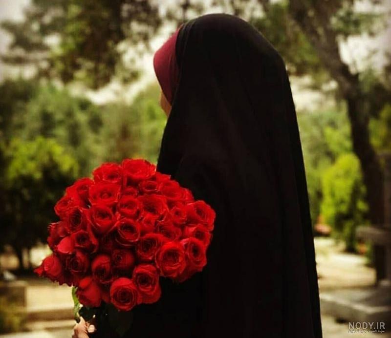 عکس پروفایل دختر با حجاب، پروفایل دختر چادری - ژاویز