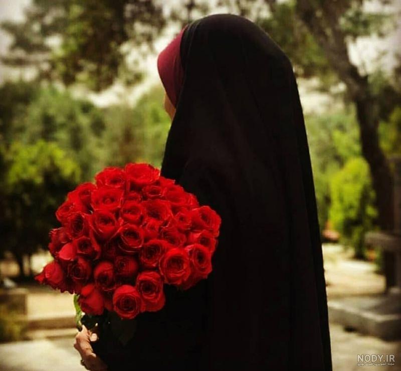 عکس پروفایل دختر چادری باحجاب و متن هایی زیبا درباره پوشش چادر | جدول یاب