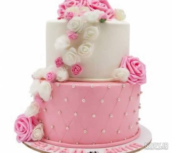 عکس کیک طبقه ای