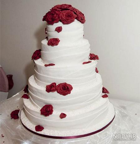 عکس کیک ۱۰۰ طبقه ای