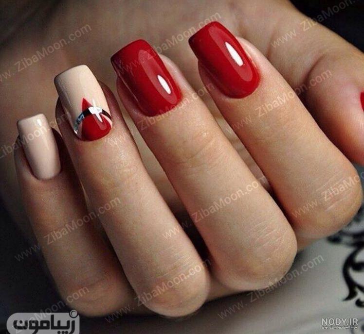 مدل ناخن ساده بدون لاک مدل ناخن ساده بدون لاک
