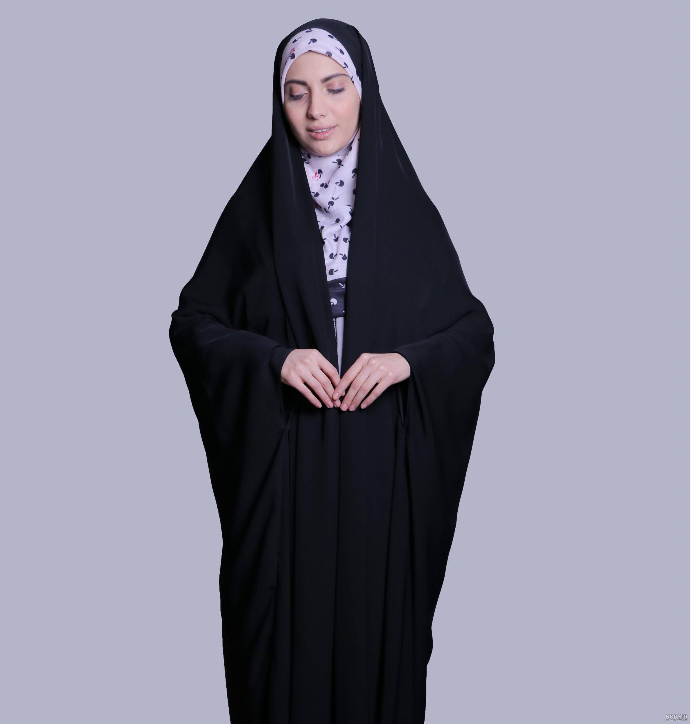 مشخصات و ارزان ترین قیمت چادر ملی دخترانه حجاب فاطمی مدل اسود کد ...