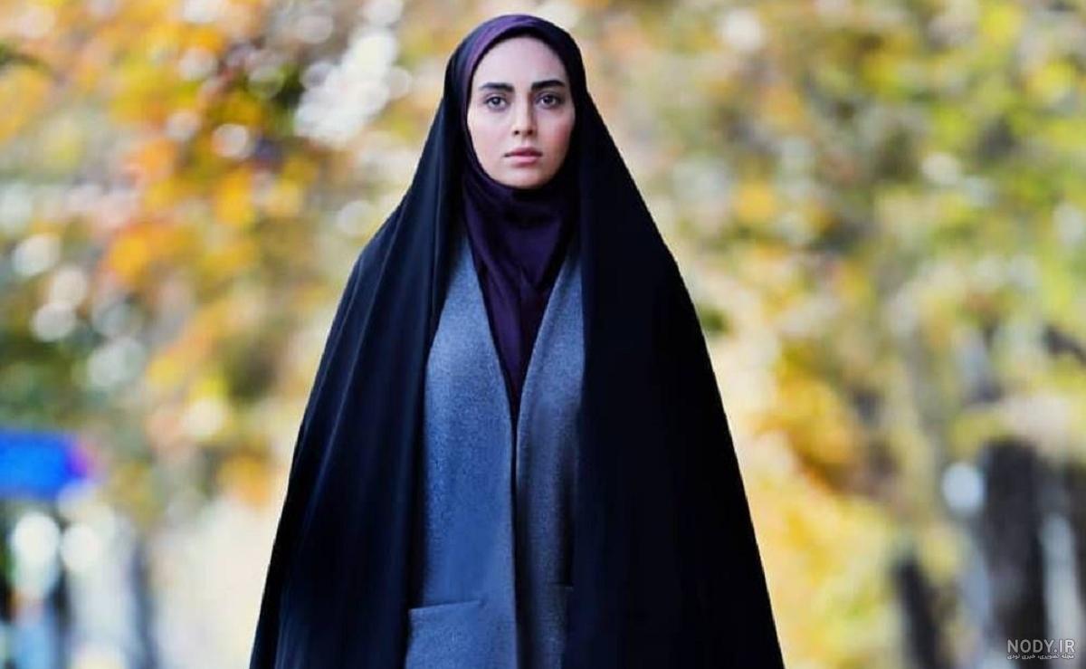 چهره خاص و بدون آرایش مهشید جوادی بازیگر سریال بچه مهندس + عکس