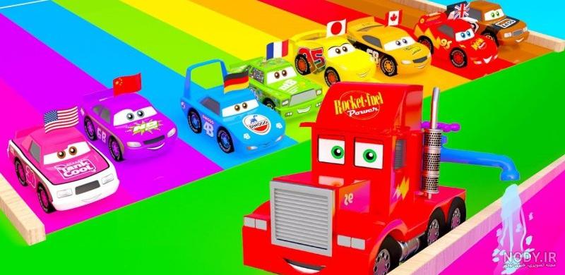 کارتون آموزشی مک کویین : ساخت سرسره رنگین کمانی - Kids TV - تماشا