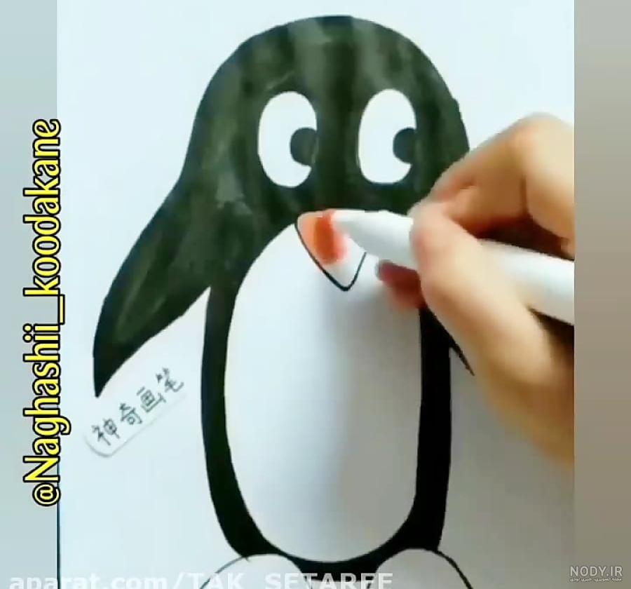 آموزش نقاشی کودک / نقاشی و سرگرمی / نقاشی باب اسفنجی