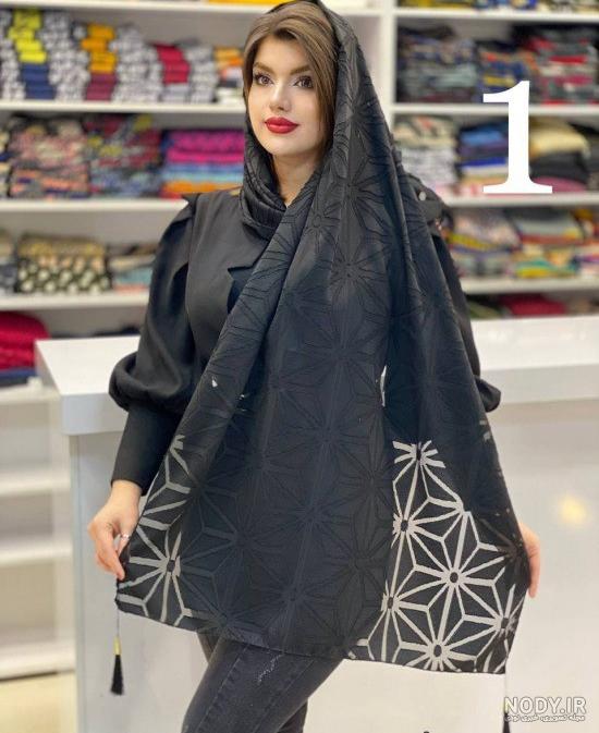 عکس شال مشکی دخترانه