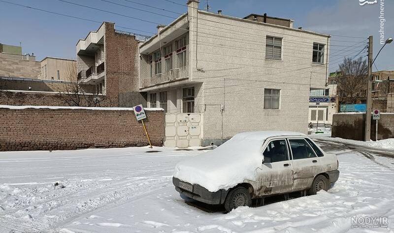 عکس/ قابی زیبا از بارش برف روستای شورآب عکس/ قابی زیبا از بارش برف روستای شورآب