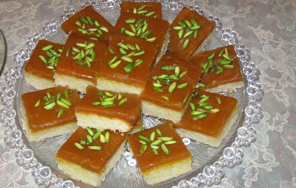 عکس کیک کدو حلوایی