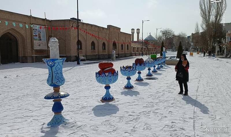 مشرق نیوز - عکس/ بارش برف در طبیعت بهاری طارم مشرق نیوز - عکس/ بارش برف در طبیعت بهاری طارم