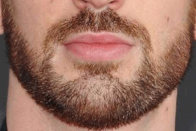 عکس ته ریش برای صورت گرد - عکس نودی
