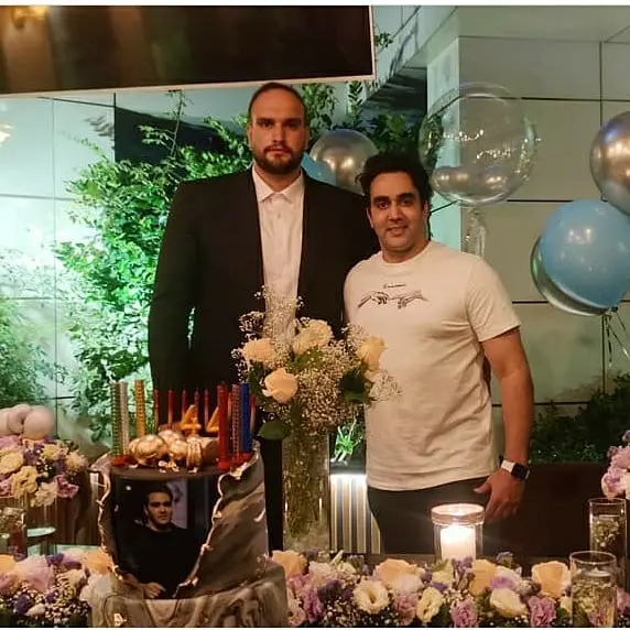 عکس عاطفه نوری و همسرش پوریا پورسرخ