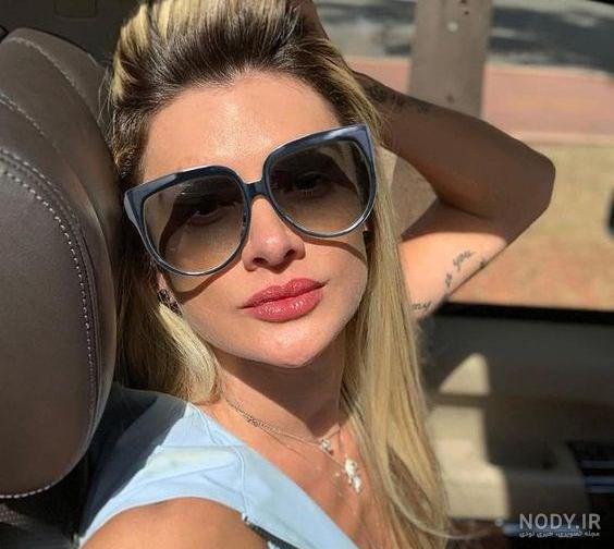 عکس عینک آفتابی مدل مربعی